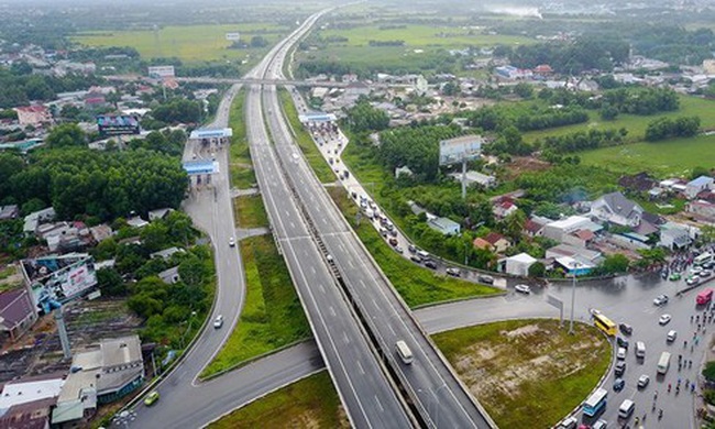A section of the HCM City-Long Thanh-Dau Giay Expressway connecting HCM City with the southern province of Dong Nai. (Source: VNExpress)