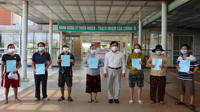 Patients in Quang Nam province have been given the all clear.