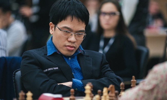 Top Vietnamese chess player Le Quang Liem.