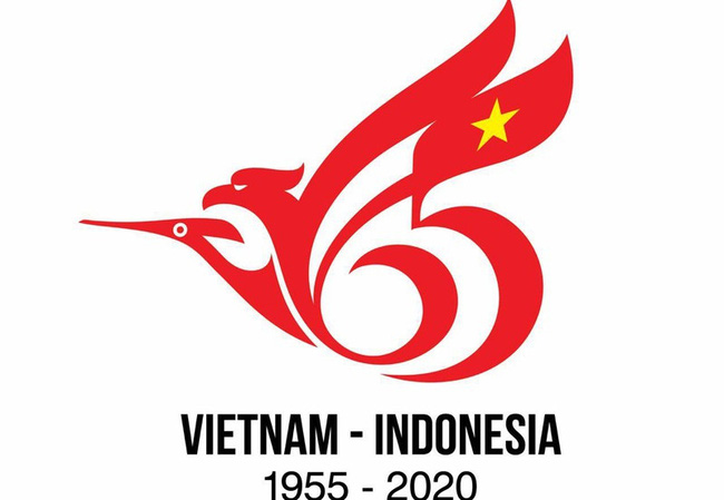 The first prize winning logo by Tran Hoai Duc (Photo: Vietnamese Embassy in Jakarta)