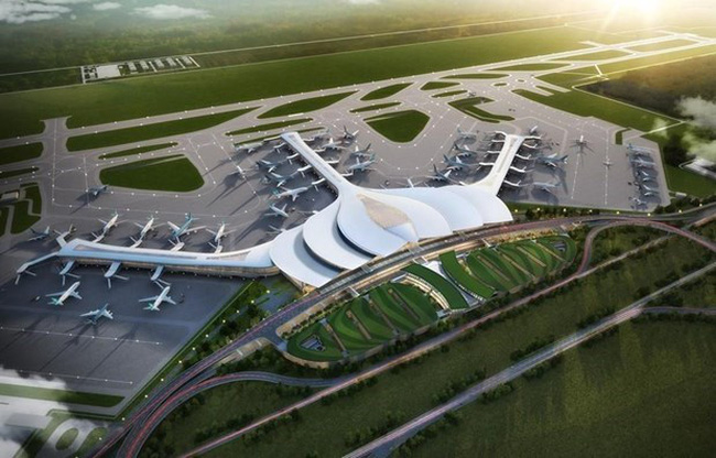 Located 40km to the east of Ho Chi Minh City, the Long Thanh airport is expected to relieve overloading at the Tan Son Nhat international airport in the southern metropolis of Ho Chi Minh city, now the country’s largest airport. (Photo: VNA)