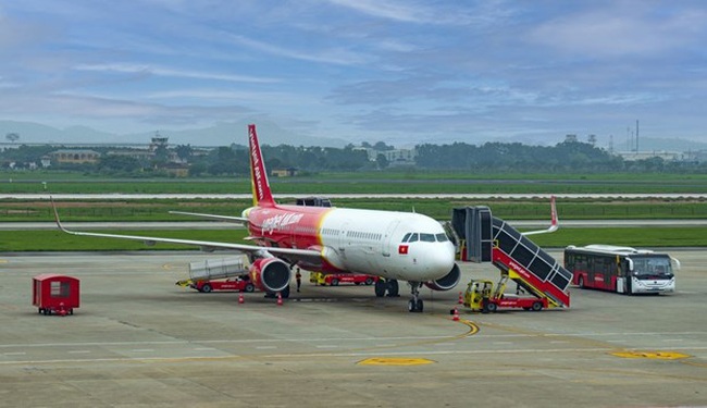 As many as 209 tourists from the Republic of Korea (RoK) will come to Phu Quoc on a Vietjet flight. (Photo: Vietjet