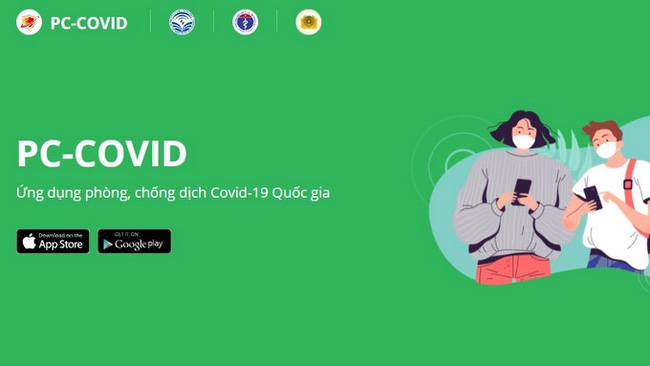PC-COVID app unifies many features of COVID-19 prevention and control. (Photo: NDO)