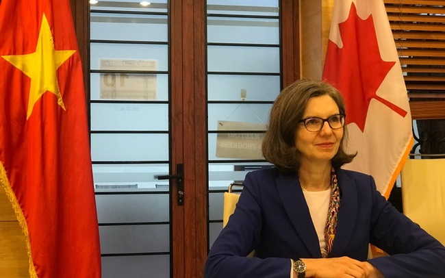 Canadian Ambassador to Vietnam Deborah Paul.