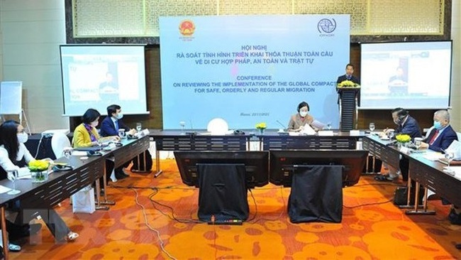At the conference reviewing implementation of the Global Compact for Safe, Orderly and Regular Migration. (Photo: VNA)