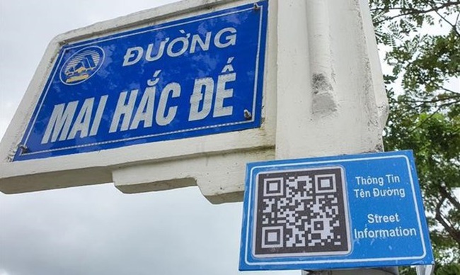 Da Nang pilots QR code technology for tourist information search (Photo: VNA)
