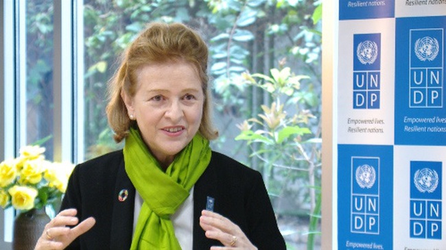 UNDP Resident Representative in Viet Nam Caitlin Wiesen