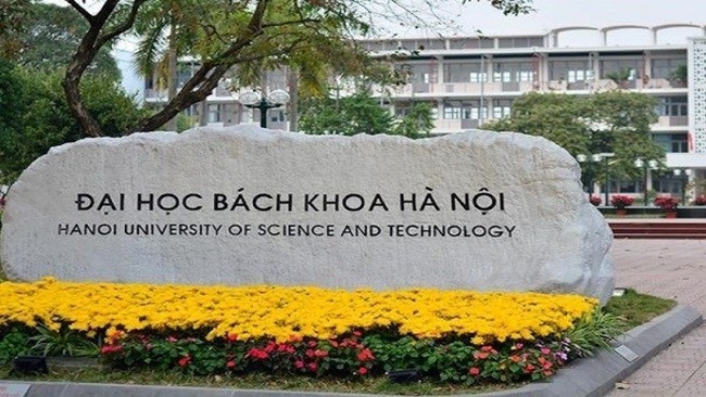 The entrance of the Hanoi University of Science and Technology. (Photo courtesy of the university)