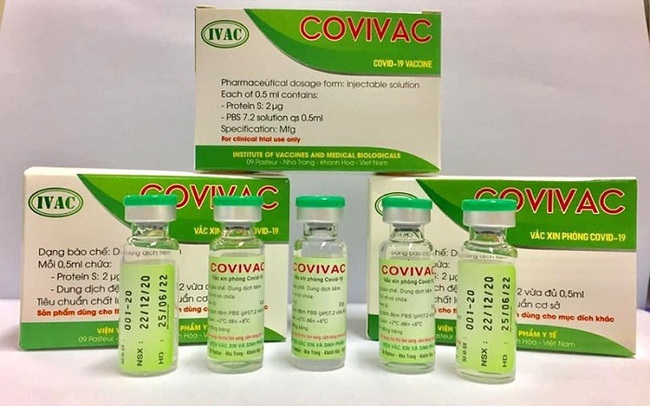 Vietnam’s second home-grown COVID-19 vaccine produced by the Institute of Vaccines and Medical Biologicals.
