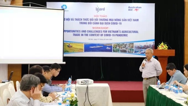The workshop on Vietnam's agricultural trade in the context of Covid-19