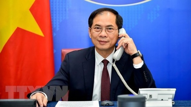 Minister of Foreign Affairs Bui Thanh Son (Photo: VNA)