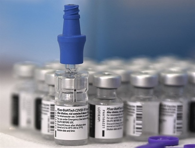 Pfizer/BioNTech COVID-19 vaccines. (Photo: AFP/VNA)