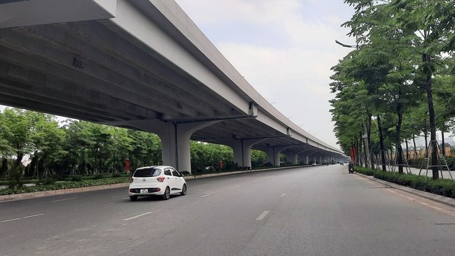 The Mai Dich-South Thang Long flyover has helped significantly reduce traffic jams