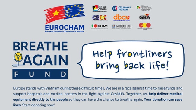 EuroCham launches a new fundraising campaign in an effort to support Vietnam’s ongoing battle against COVID-19.