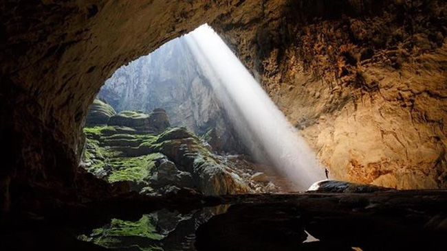 Son Doong, located in the heart of Phong Nha-Ke Bang National Park, a UNESCO World Heritage Site, opened to tourists in 2013. (Photo: VNA)