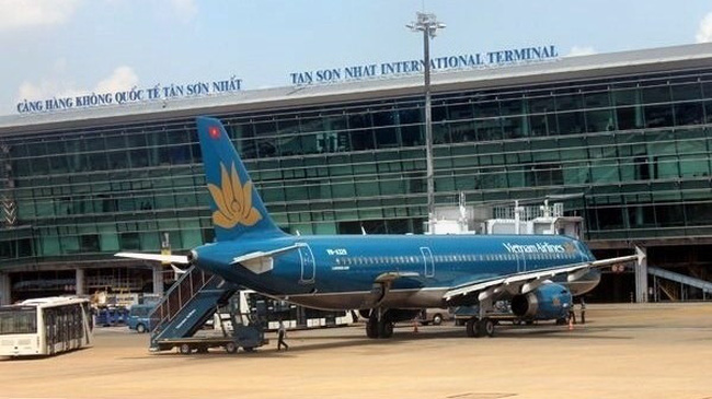 A corner of Tan Son Nhat International Airport in HCM City. (Photo courtesy of ACV)