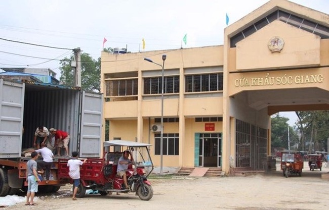 China has announced the reopening of Pingmeng border gate with Vietnam’s Soc Giang border gate in Cao Bang province from 10:00 on January 7. (Photo: VnEconomy)