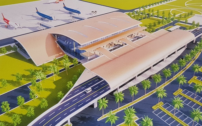 Design model of Quang Tri airport