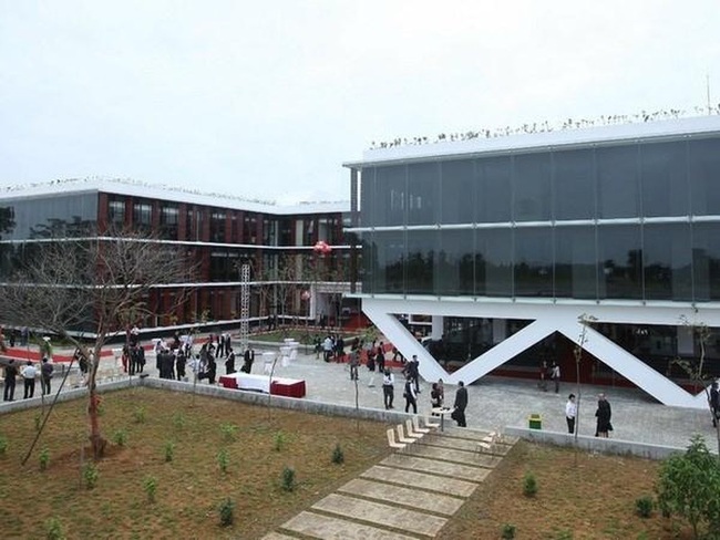 Part of the software village in the Hoa Lac Hi-tech Park of Hanoi (Photo: VNA)