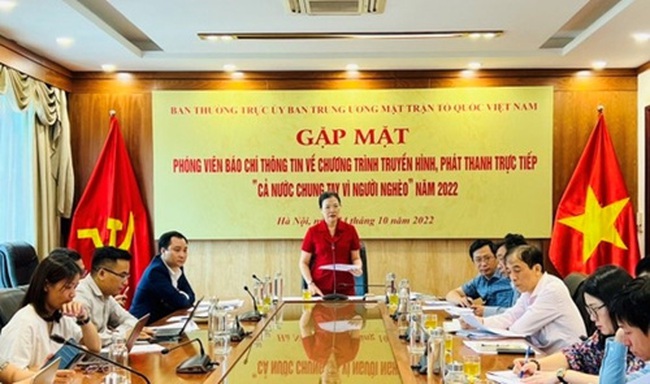 At the press briefing of the event (Photo: dangcongsan.vn)