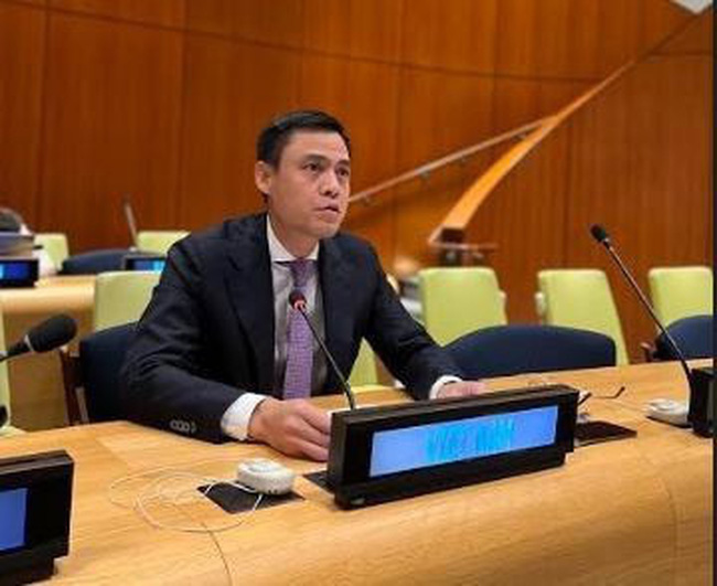 Ambassador Dang Hoang Giang , Permanent Representative of Vietnam to the United Nations (Photo: VNA)