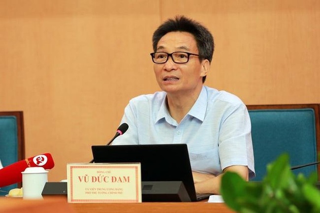 Deputy Prime Minister Vu Duc Dam speaking at the event (Photo: VGP)