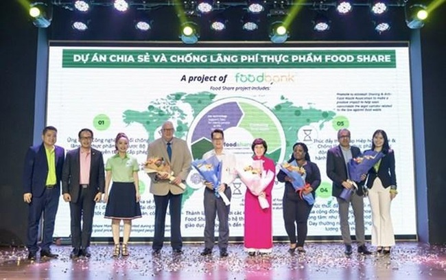 Food Bank Vietnam launches a programme called Food Share to promote food sharing and stop wastage on October 15. (Photo courtesy of Food Bank Vietnam)