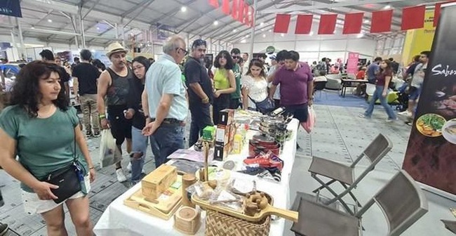 Vietnamese products introduced at International Fair of Santiago, Chile (Photo: World and Vietnam)