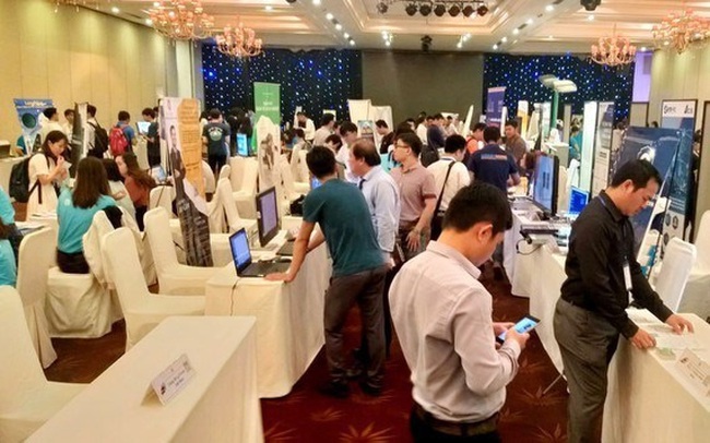At the 2019 Ho Chi Minh City Innovation, Startup and Entrepreneurship Week (Photo: khoinghiepsangtao.vn)