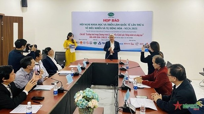 The sixth Vietnam International Conference and Exhibition on Control and Automation to be held in April, heard a press conference on March 25. (Photo: VNA)