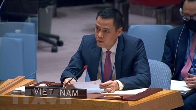 Ambassador Dang Hoang Giang, Permanent Representative of Vietnam to the United Nations. (Photo: VNA)