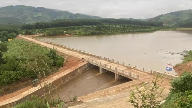 Dak Ngot Reservoir in Kon Tum Province (Photo: Bao Nong nghiep)