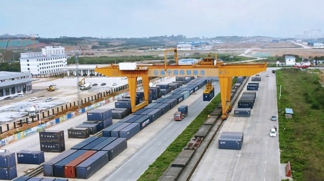 Railway goods transport between Vietnam and China up 34.1 percent (Photo: The People’s Daily)