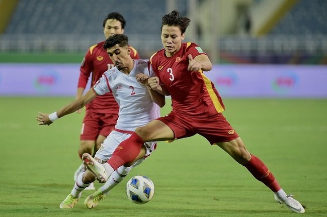 Vietnam's Que Ngoc Hai (#3) in action during the match. (Photo: NDO/Tran Hai)