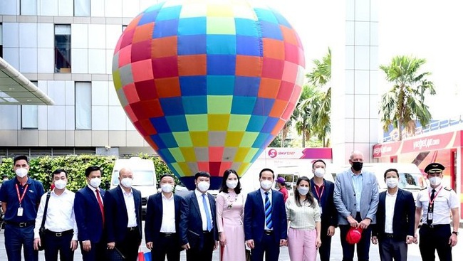 Tuyen Quang province will host the first-ever International Balloon Festival from March 30 to April 3 (Photo: baotuyenquang.com.vn)