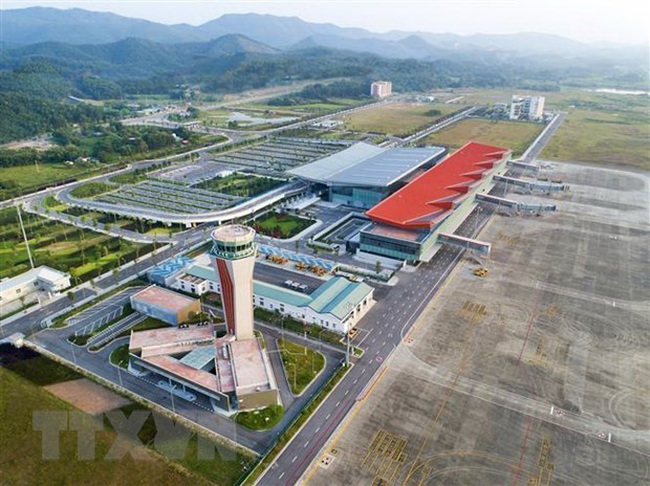 A view of Van Don international airport in Quang Ninh province (Photo: VNA)