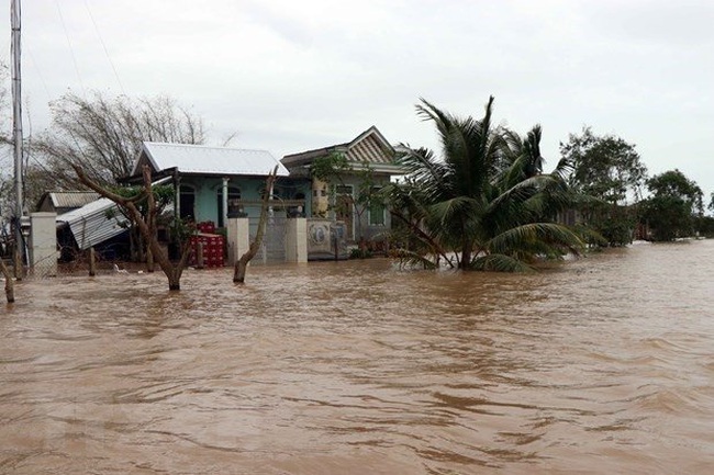 Flooding in Thua Thien-Hue province (Photo: VNA)