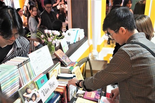 Vietnamese students gather at book festival in Moscow (Photo: VNA)