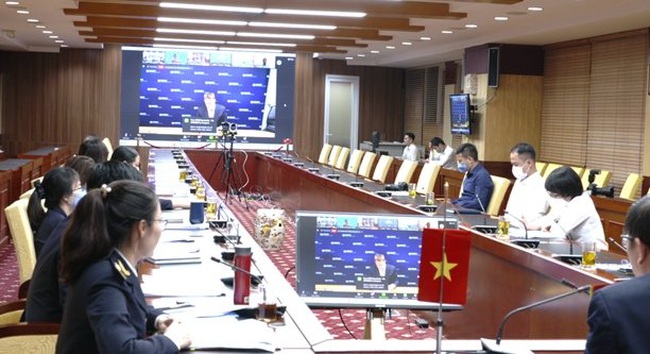 A conference held for the Operation Mekong Dragon III last year. (Photo: VNA)