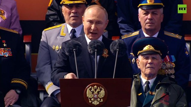 Toàn văn bài phát biểu của Tổng thống Nga Vladimir Putin nhân dịp kỷ niệm 77 năm Ngày Chiến thắng 9-5