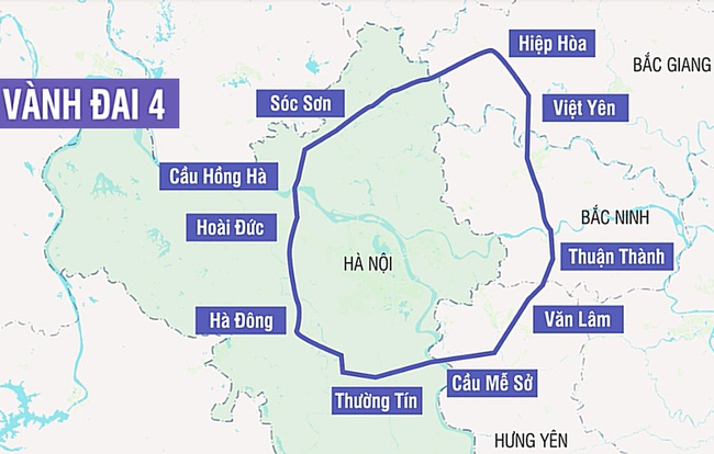 Dự án Vành đai 4 Hà Nội đã được hoàn thành với một số công trình như nâng cấp đường Láng Hòa Lạc và cầu Thanh Trì, giúp giảm tải áp lực giao thông trong trung tâm Hà Nội và khu vực phía Tây. Đây là một trong những dự án quan trọng, giúp phát triển đô thị và tăng cường kinh tế địa phương.