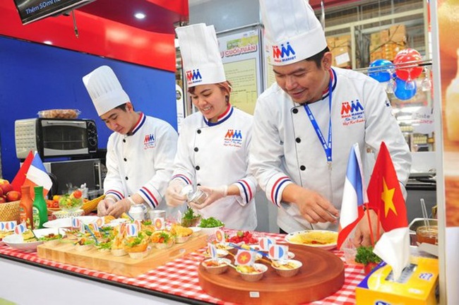 A booth at the event (Photo: nld.com.vn)