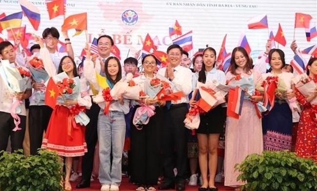 The Vietnam Summer Camp 2022 wraps up in the city of Vung Tau in southern Ba Ria-Vung Tau province on August 2. (Photo: VNA)