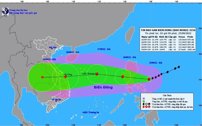 Bão Noru Sẽ đi Vào Biển Đông Trong Trong 24 Giờ Tới | VTV.VN