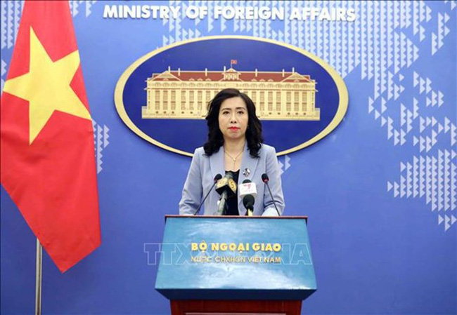 Vietnamese Foreign Ministry spokeswoman Le Thi Thu Hang (Photo: VNA)