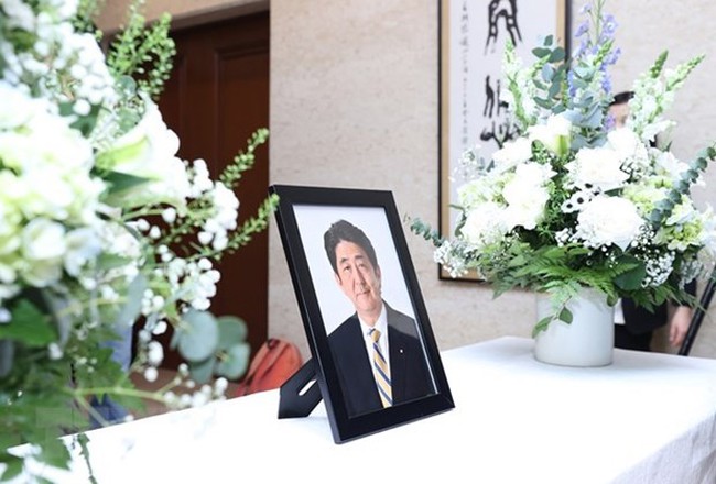 Late Japanese Prime Minister Abe Shinzo (Photo: VNA)