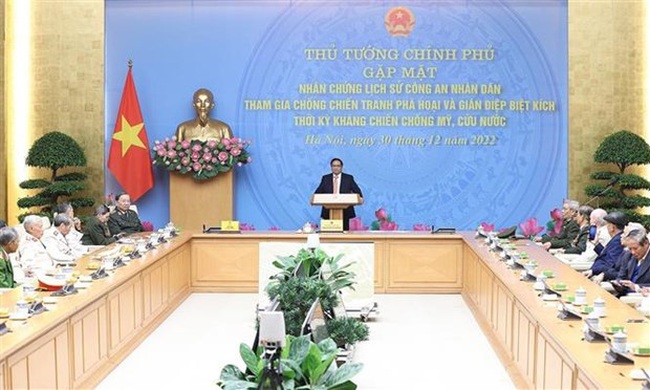 PM Chinh speaks at the event (Photo: VNA)