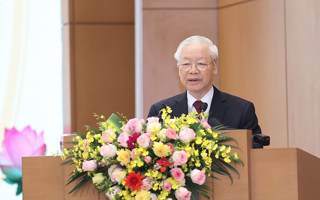 Toàn văn phát biểu của Tổng Bí thư Nguyễn Phú Trọng tại Hội nghị Chính ...