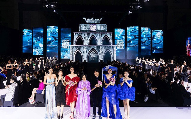 A fashion show held within the framework of the Vietnam International Fashion Week 2022. (Photo courtesy of the organiser)