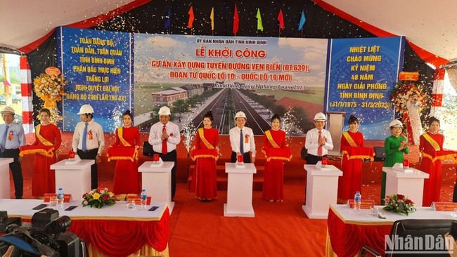 The ground-breaking ceremony for the project. (Photo: NDO)